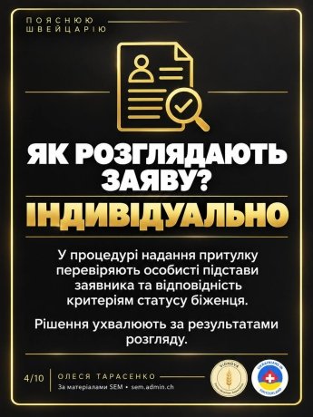 У чому різниця між статусом S та притулком у Швейцарії: усі відповіді в детальній інфографіці — фото 3