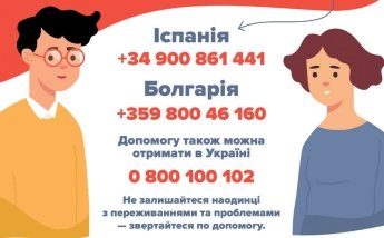 Гаряча лінія з надання психологічної допомоги українцям запрацювала в Іспанії та Болгарії — фото 1