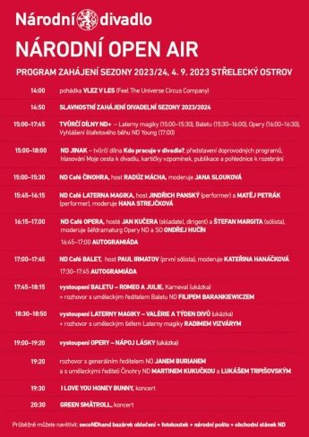 Сегодня чешский национальный театр бесплатно выступит в центре Праги — фото 1