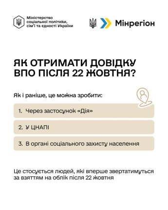 З 22 жовтня почне діяти новий Закон про ВПО: що зміниться для українців - інфографіка — фото 3