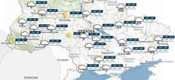 Карта погоды в Украине 4 июля