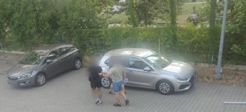 Затримання хуліганів в Польщі
