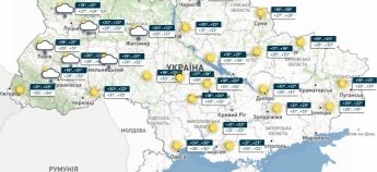 Карта погоди в Україні 3 серпня