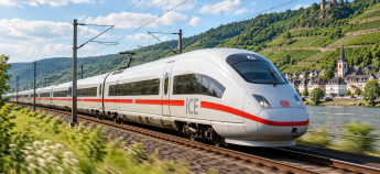 Поезд Intercity-Express компании Deutsche Bahn на маршруте