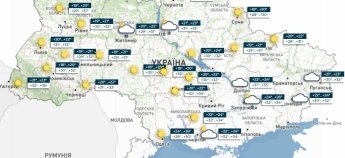 Карта погоди в Україні 4 серпня