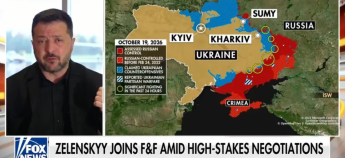 Президент України Зеленський дає інтерв'ю Fox News