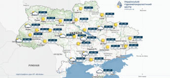 Карта погоди в Україні 20 вересня