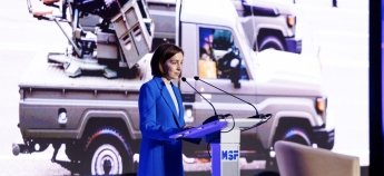 Майя Санду виступає на Moldova Security Forum