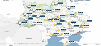 Карта погоди 11 жовтня