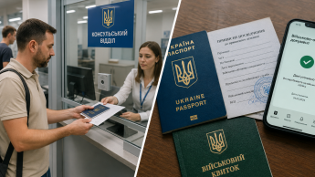 Консульський відділ і українські документи