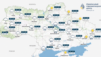 Карта погоди 26 серпня