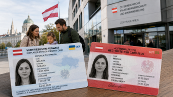 Українці в Австрії можуть перейти з тимчасового захисту на Red-White-Red Card plus: що потрібно знати