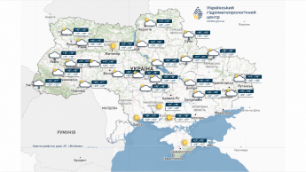 Карта погоди в Україні 11 вересня