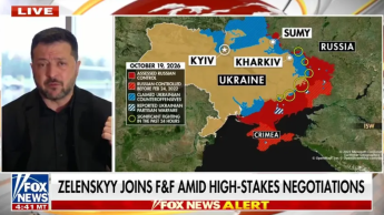 Президент України Зеленський дає інтерв'ю Fox News