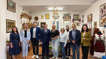 Посол України в Італії Ігор Брусило та керівники українських асоціацій регіону Емілія-Романья