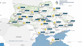 Карта погоди 10 жовтня