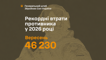 Втрати РФ у вересні 2026 року