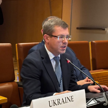 Павло Фролов на сесії ПА ОБСЄ