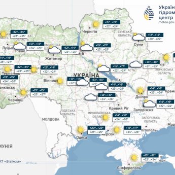 Погода в Україні 15 серпня