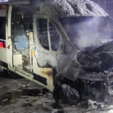 В Польше подожгли автомобили скорой помощи, предназначенные для Украины