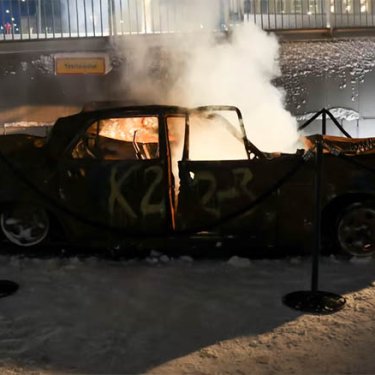 У Гельсінкі стартує фестиваль світла, на якому покажуть автомобілі, що згоріли під час війни в Україні