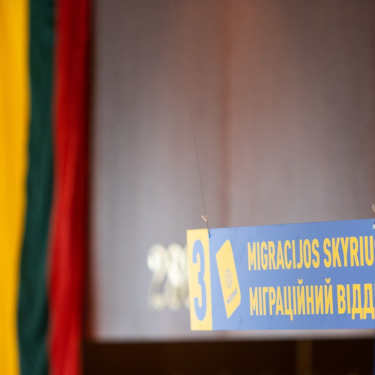 Міграційний відділ на кордоні Литві