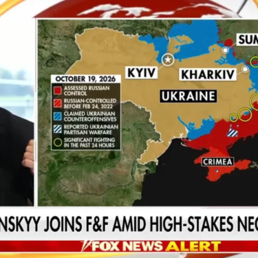 Президент України Зеленський дає інтерв'ю Fox News