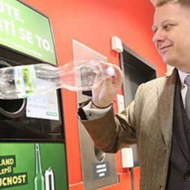 В Чехии теперь можно заработать на пустых пластиковых бутылках