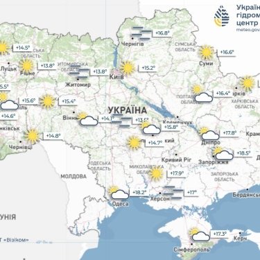 До Києва прийшло тепло, а в Будапешті грози: прогноз погоди на 10 червня для українців у Європі