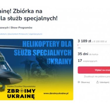 Поляки запустили сбор средств на три эвакуационных вертолета для Украины