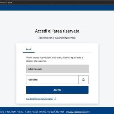 Фейкова сторінка податкової служби Італії
