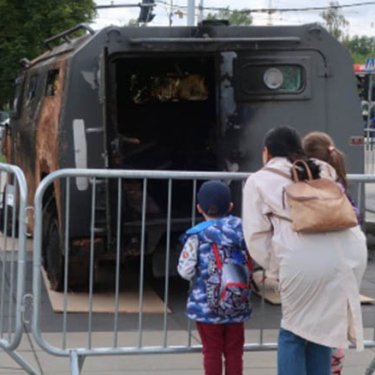 Во Вроцлаве открылась выставка уничтоженной в Украине российской военной техники