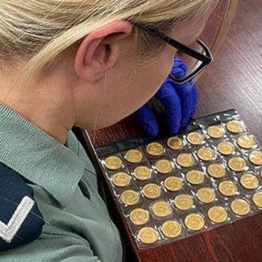 У женщины на польской границе изъяли 5 килограммов золотых монет
