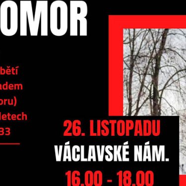 В центре Праги почтят память жертв голодомора в Украине