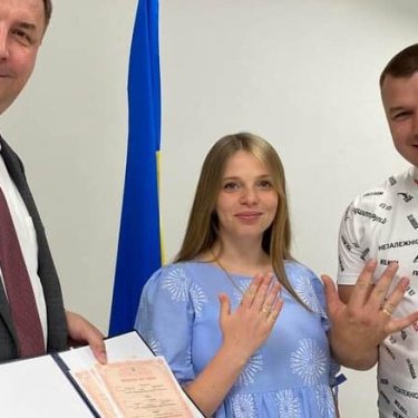 В Генеральном консульстве Украины во Вроцлаве зарегистрирован первый брак
