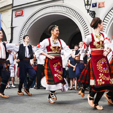 В Праге можно бесплатно посетить международный фольклорный фестиваль