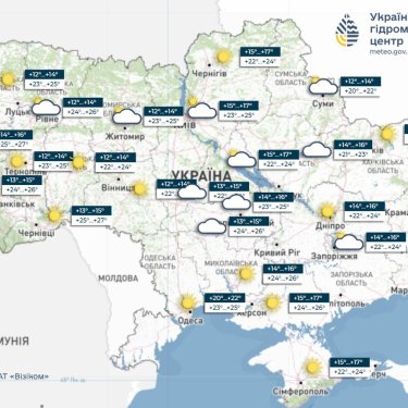Погода в Україні 15 серпня