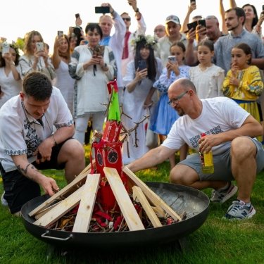 У Нідерландах спалили Кремль та зібрали гроші для українських лікарень