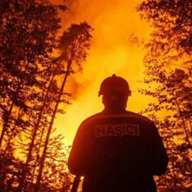 В Чехии пылает 1000 гектаров леса, пожар уже называют самым большим за десятилетие