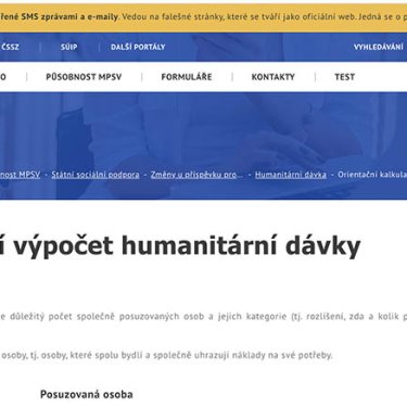 В Чехии создали калькулятор помощи беженцам из Украины по новым правилам