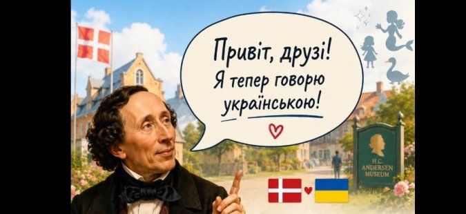 У Данії подорож до батька Русалоньки заговорила українською