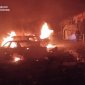 Пожар в Киеве 7 октября после ракетной атаки РФ