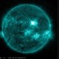 Выброс плазмы на Солнце 30 июня