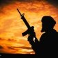 Боец ВСУ на фронте