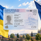 Флаги Украины и Чехии и разрешение на проживание