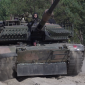 Танкісти 160 ОМБР їдуть на позицію