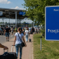 Пара на границе Украины и Польши