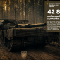 Танк 155 ОМБр ЗСУ на позиції