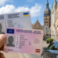 Права водителя Украины и Латвии