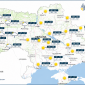 Карта погоди в Україні 22 серпня